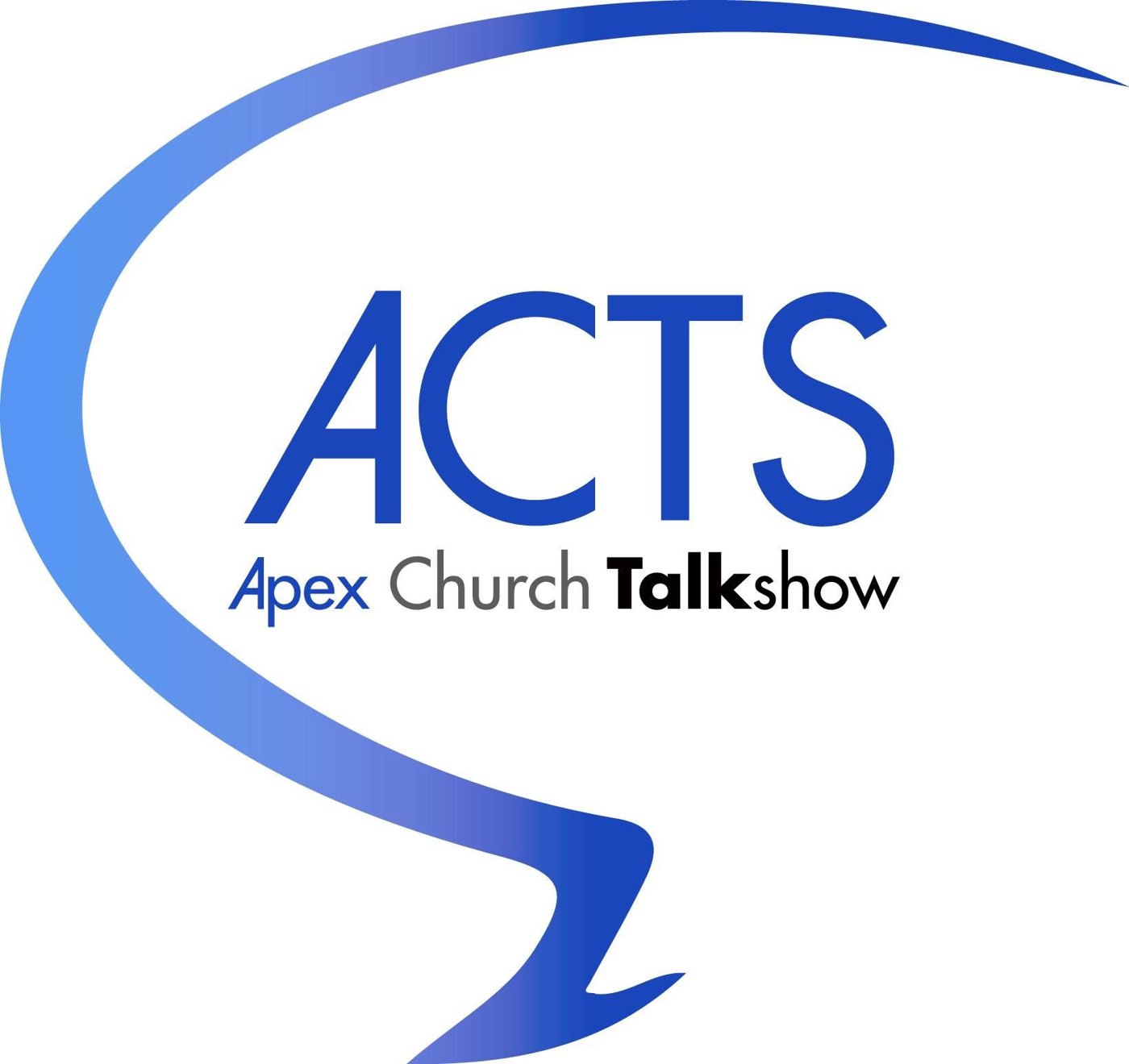 ACTS Apex Church Talkshow logo designed by BCreativ