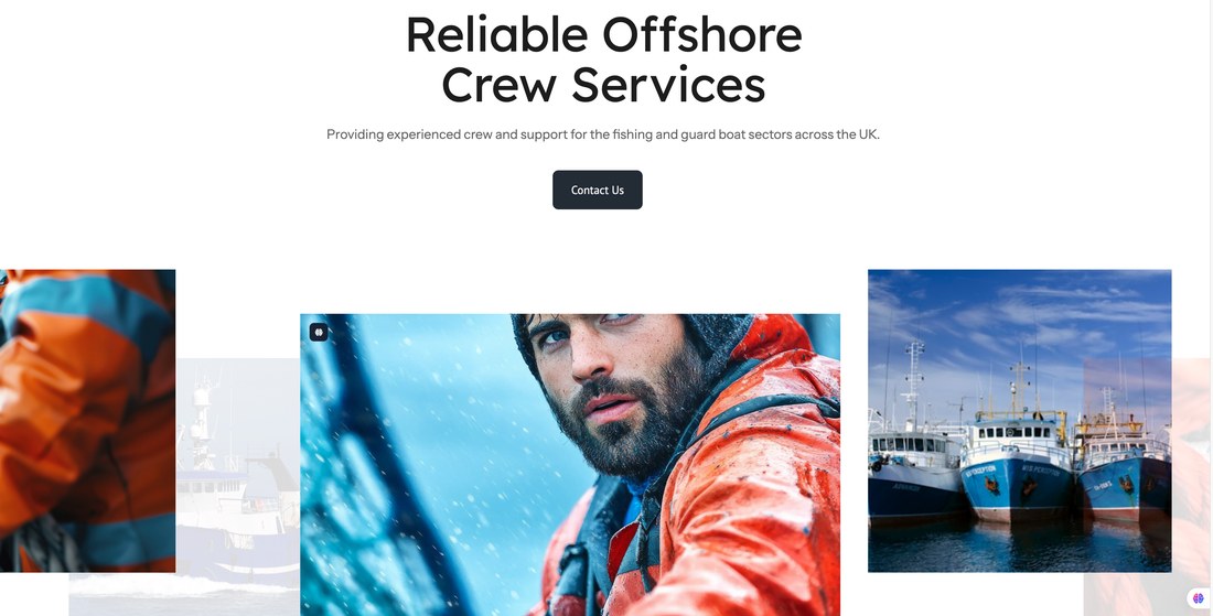 GP Shipping Services website designed by BCreativ